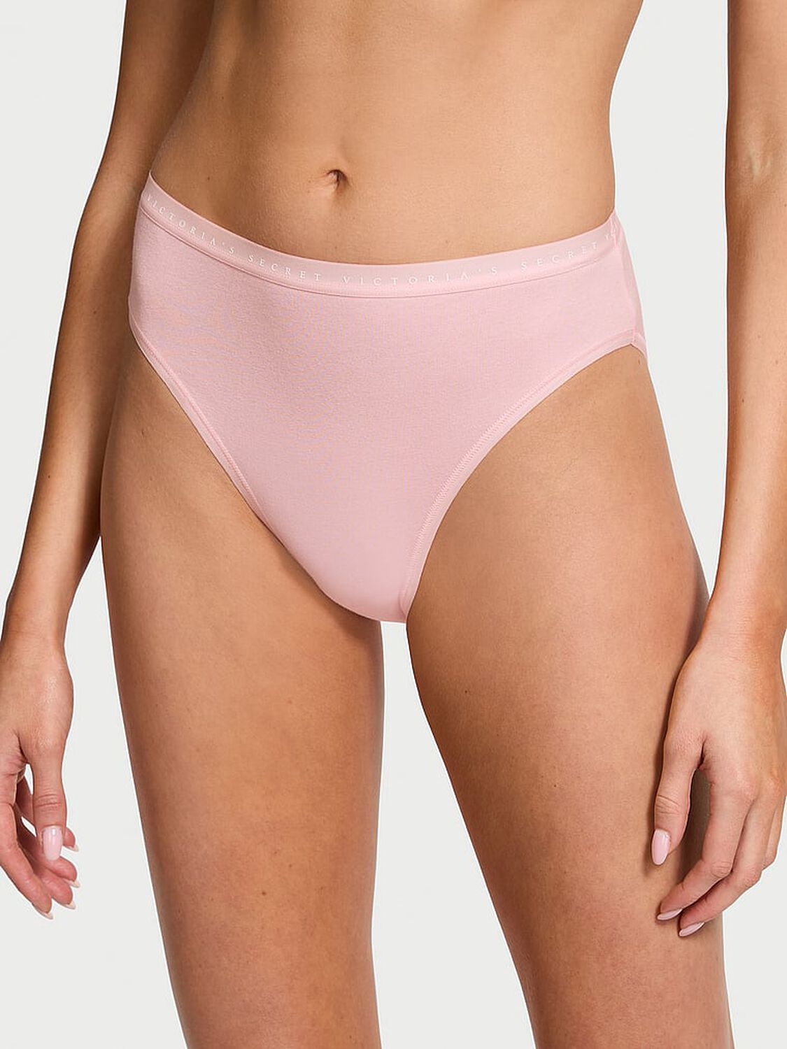 Stretch cotton high leg panty – Relax