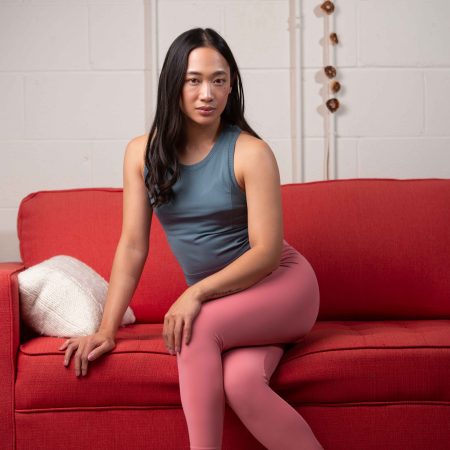 High-waisted performance legging